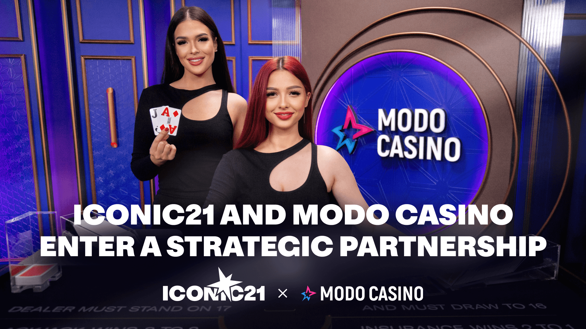 ICONIC21 Delivers Custom Live Social Casino Studio for ARB Gaming’s MODO Casino